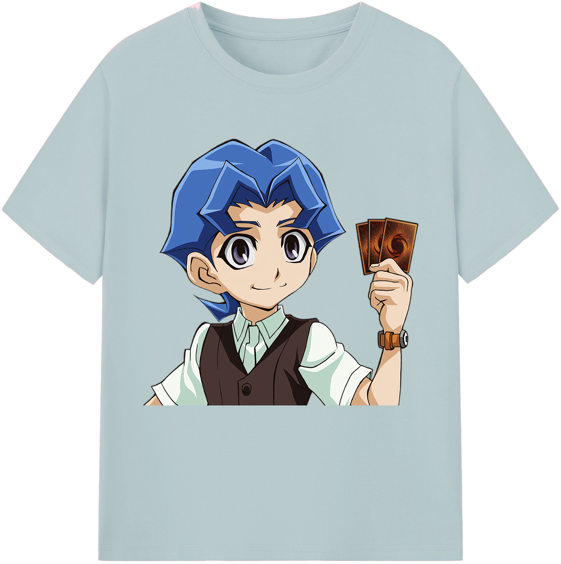 （画像用） 遊☆戯☆王 Yu-Gi-Oh! 綿100％半袖Tシャツ（フロントプリント）
